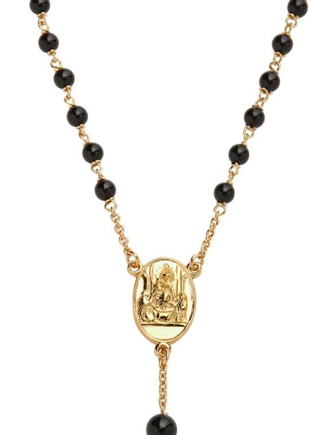 dolce and gabbana mens rosary necklace